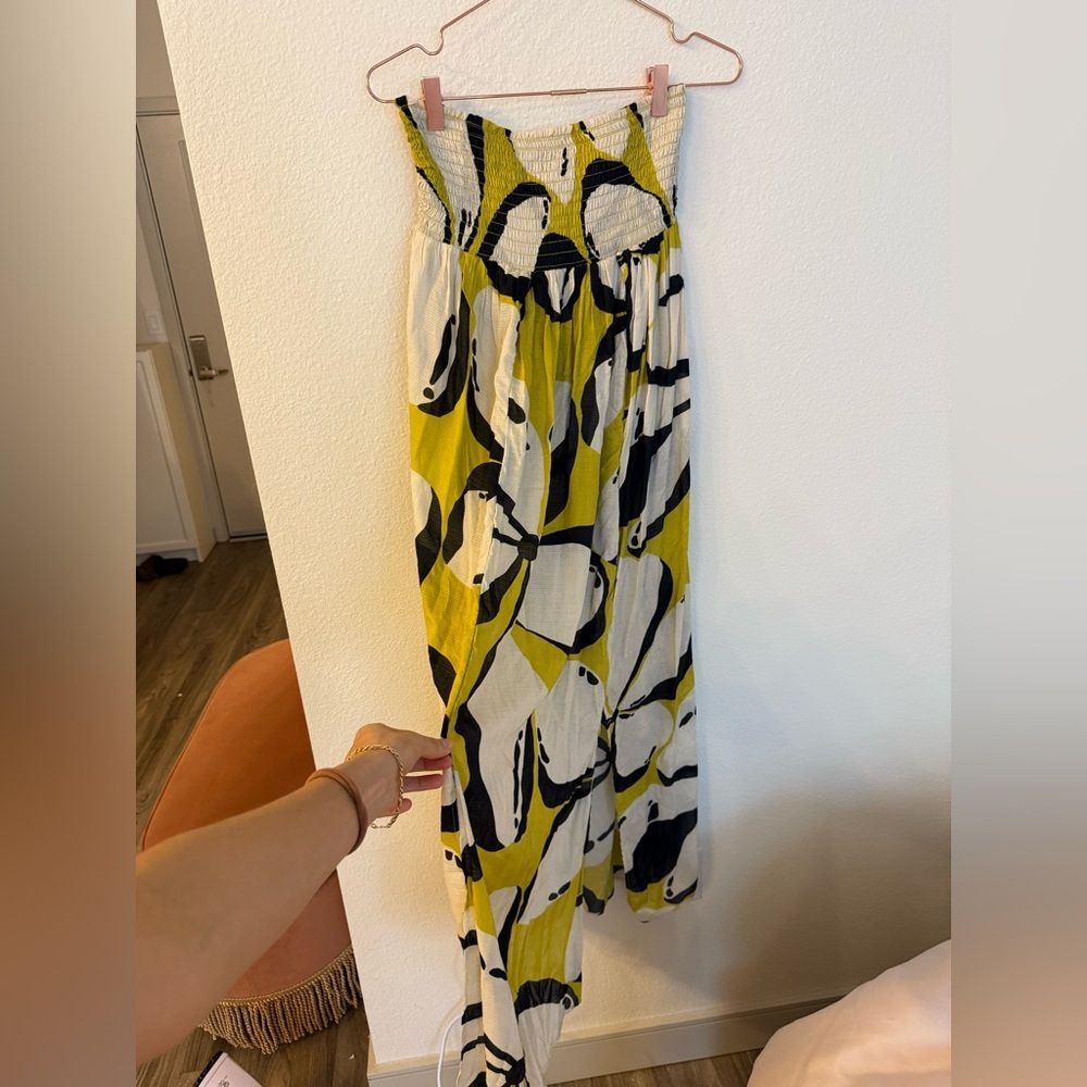 Kenzie Parrott x Anthropologie Sheer Maxi Cover Up Dress XS Resort Vacation - Picture 6 of 9